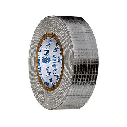VCR Butyl Tape - 5 Meters in Length 24mm / 01" Width - Butyl Tape for Pipe and Water Leakage, Aluminium Rubberised Tape, Waterproof and Weatherproof Tape