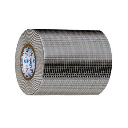 VCR Butyl Tape - 5 Meters in Length 120mm / 05" Width - Butyl Tape for Pipe and Water Leakage, Aluminium Rubberised Tape, Waterproof and Weatherproof Tape