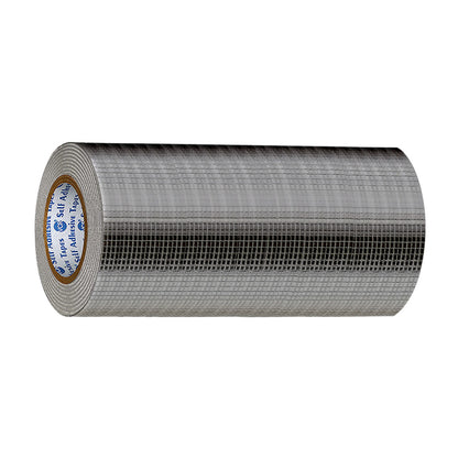 VCR Butyl Tape - 5 Meters in Length 240mm / 10" Width - Butyl Tape for Pipe and Water Leakage, Aluminium Rubberised Tape, Waterproof and Weatherproof Tape