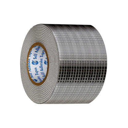 VCR Butyl Tape - 5 Meters in Length 72mm / 03" Width - Butyl Tape for Pipe and Water Leakage, Aluminium Rubberised Tape, Waterproof and Weatherproof Tape