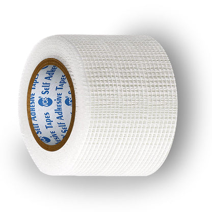 VCR Glass Fiber Tape - 50 Meters in Length - 72mm / 3" Width - Glass Fiber Joint Mesh Tape, Seal Repair Tape For Crack Patch, Wall Repair, Fiber Wall Coating for Plastering.