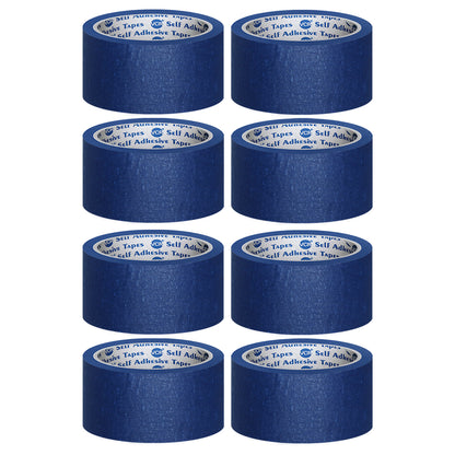 VCR Blue Masking Tape - 20 Meters in Length 36mm / 1.5" Width - Easy Tear Tape, Best for Carpenter, Labelling, Painting and leaves no residue after a peel.