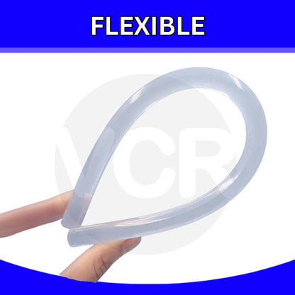 VCR 11mm Glue Sticks for Glue Gun - 11mm x 165mm in Length - Hot Melt Transparent Glue Stick - Bonding Adhesive Glue Sticks for DIY - Arts Crafts - Schools and Industries