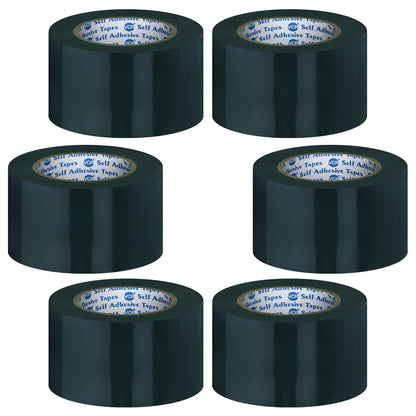 VCR Double Side Black Foam Tape - 7 Meters in Length - 48mm / 02" Width - Multipurpose usage, Best for Mounting, Strong Adhesion for Walls, Crafts work and fixing Furnitures