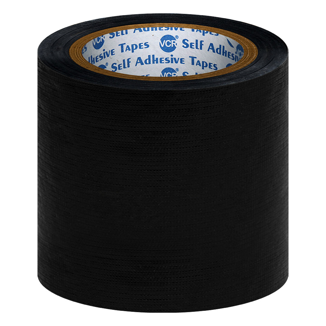 VCR Black Cloth Duct Tape 45 Meters 120 mm Width