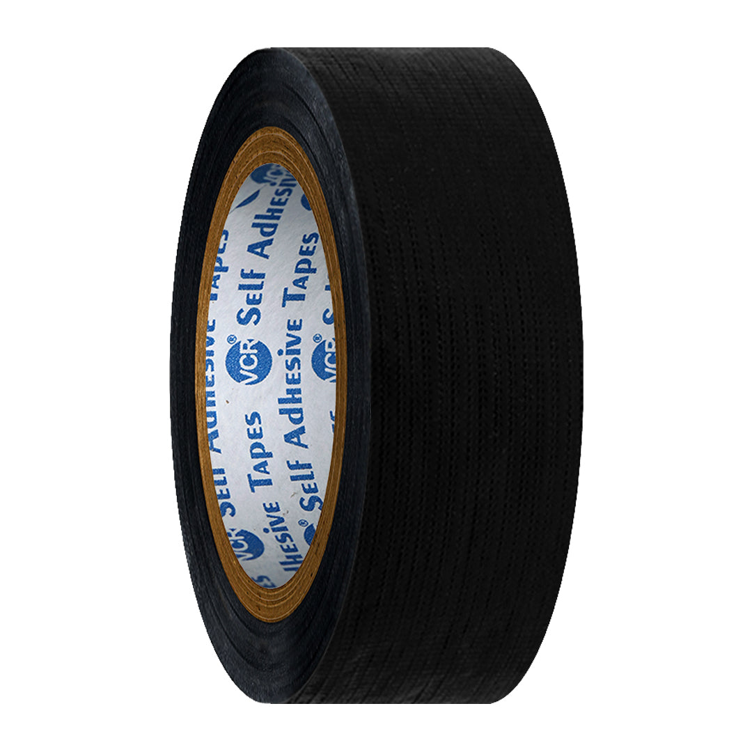VCR Black Duct Tape Roll 45m x 24mm