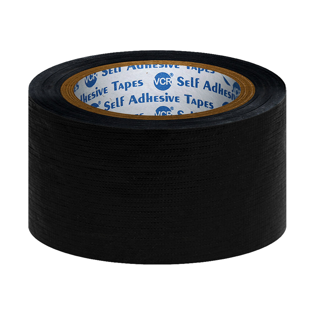 VCR Black Duct Tape Roll 45m x 48mm
