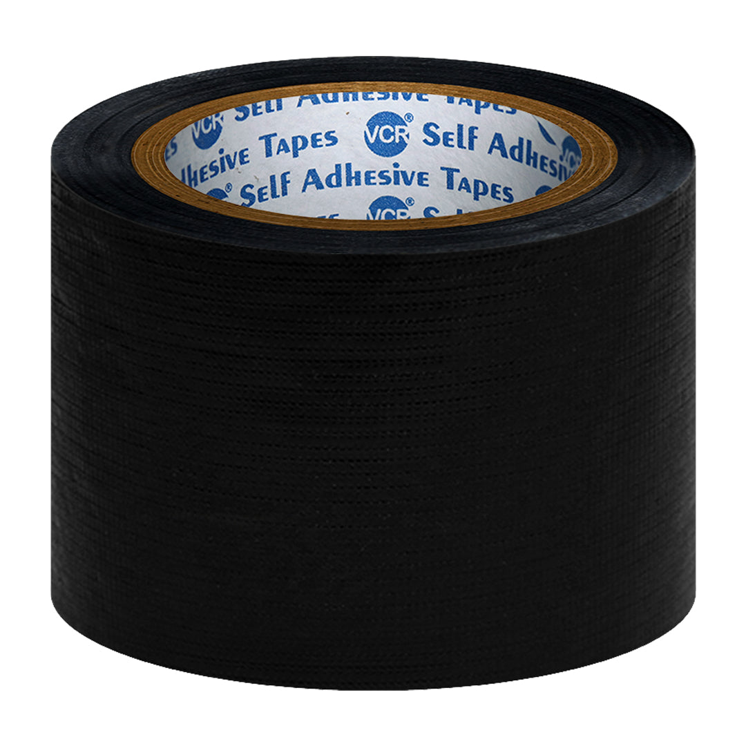VCR Black Self Adhesive Duct Tape 45 Meters 72mm Width