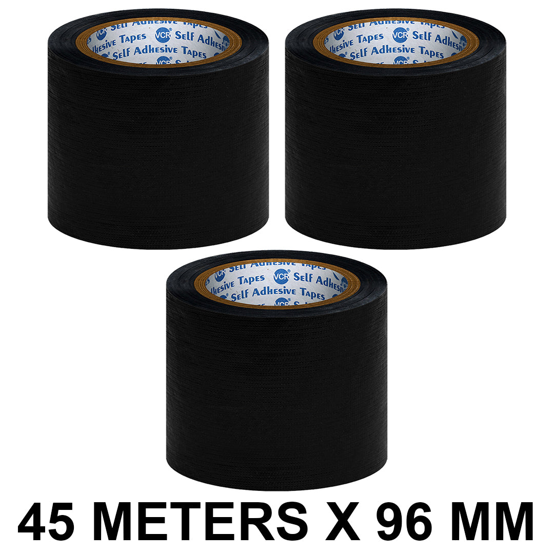 VCR Black Duct Tape 45 Meters x 96mm