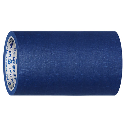 VCR Blue Masking Tape - 20 Meters in Length 216mm / 09" Width - Easy Tear Tape, Best for Carpenter, Labelling, Painting and leaves no residue after a peel.