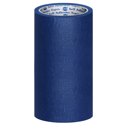 VCR Blue Masking Tape - 20 Meters in Length 264mm / 11" Width - Easy Tear Tape, Best for Carpenter, Labelling, Painting and leaves no residue after a peel.