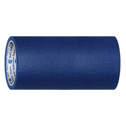 VCR Blue Masking Tape - 20 Meters in Length 288mm / 12" Width - Easy Tear Tape, Best for Carpenter, Labelling, Painting and leaves no residue after a peel.