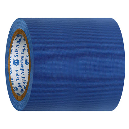 VCR Blue Duct Tape - 18 Meters in Length 144mm / 6" Width - Strong Book Binding Tape - Waterproof Heavy Duty Duct Tape