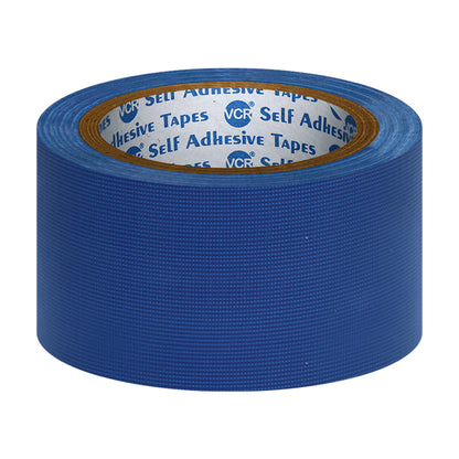 VCR Blue Duct Tape - 18 Meters in Length 48mm / 2" Width - Strong Book Binding Tape - Waterproof Heavy Duty Duct Tape