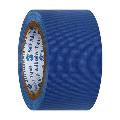VCR Blue Duct Tape - 18 Meters in Length 48mm / 2" Width - Strong Book Binding Tape - Waterproof Heavy Duty Duct Tape