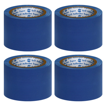 VCR Blue Duct Tape - 18 Meters in Length 72mm / 3" Width - Strong Book Binding Tape - Waterproof Heavy Duty Duct Tape