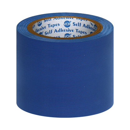 VCR Blue Duct Tape - 18 Meters in Length 96mm / 4" Width - Strong Book Binding Tape - Waterproof Heavy Duty Duct Tape