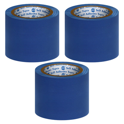 VCR Blue Duct Tape - 18 Meters in Length 96mm / 4" Width - Strong Book Binding Tape - Waterproof Heavy Duty Duct Tape