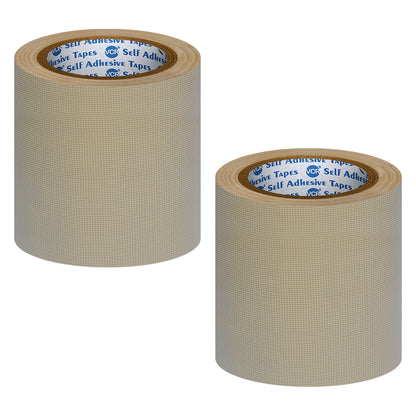 VCR Brown Duct Tape - 18 Meters in Length 144mm / 6" Width - Strong Book Binding Tape - Waterproof Heavy Duty Duct Tape