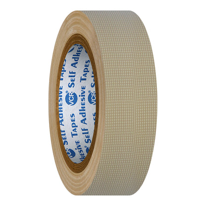 VCR Brown Duct Tape - 18 Meters in Length 24mm / 1" Width - Strong Book Binding Tape - Waterproof Heavy Duty Duct Tape