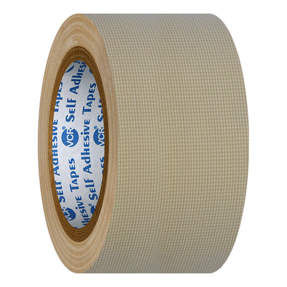 VCR Brown Duct Tape - 18 Meters in Length 48mm / 2" Width - Strong Book Binding Tape - Waterproof Heavy Duty Duct Tape