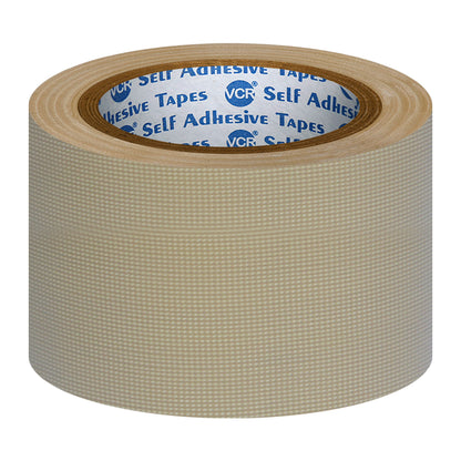 VCR Brown Duct Tape - 18 Meters in Length 72mm / 3" Width - Strong Book Binding Tape - Waterproof Heavy Duty Duct Tape