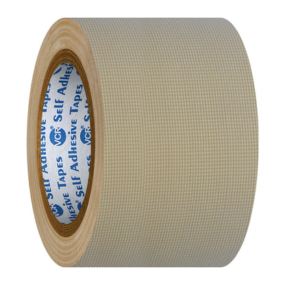 VCR Brown Duct Tape - 18 Meters in Length 72mm / 3" Width - Strong Book Binding Tape - Waterproof Heavy Duty Duct Tape