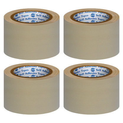 VCR Brown Duct Tape - 18 Meters in Length 72mm / 3" Width - Strong Book Binding Tape - Waterproof Heavy Duty Duct Tape