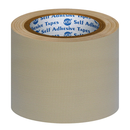 VCR Brown Duct Tape - 18 Meters in Length 96mm / 4" Width - Strong Book Binding Tape - Waterproof Heavy Duty Duct Tape