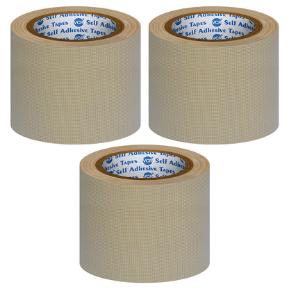 VCR Brown Duct Tape - 18 Meters in Length 96mm / 4" Width - Strong Book Binding Tape - Waterproof Heavy Duty Duct Tape