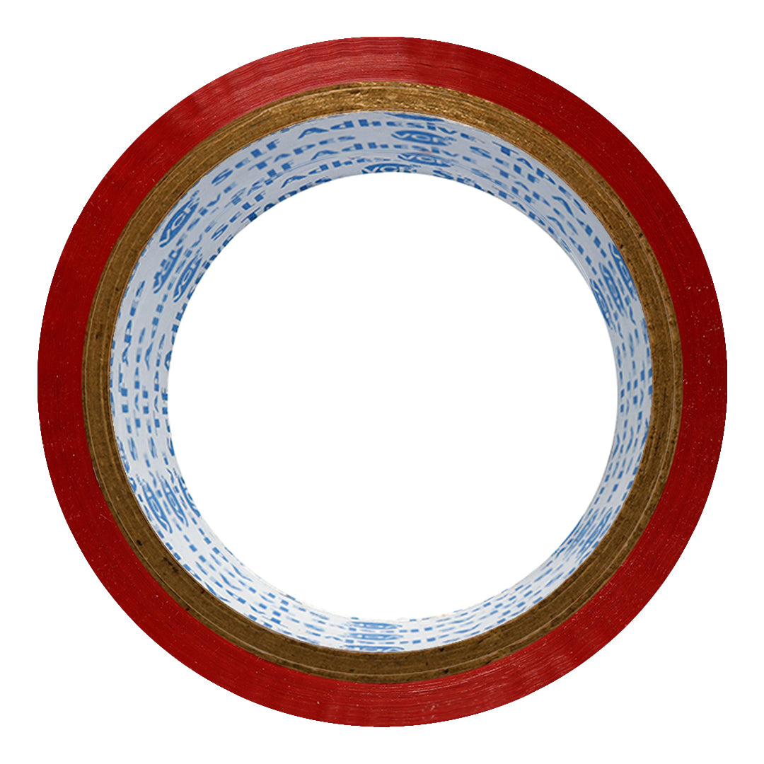 VCR Red Self Adhesive Color Tape for Packing and Identification