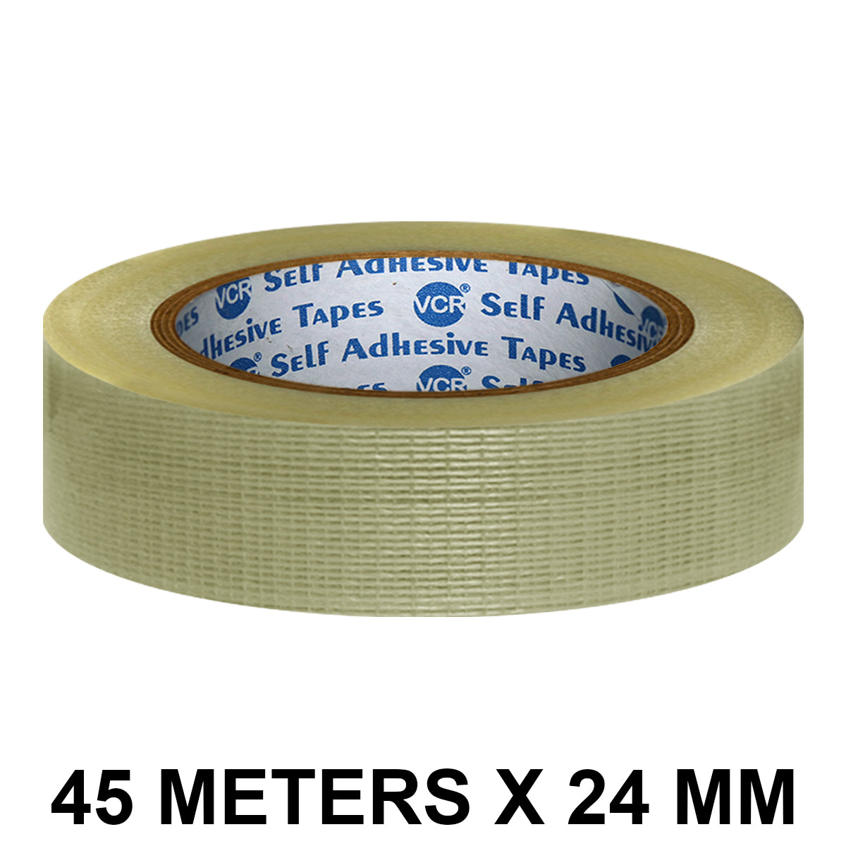 VCR cross filament tape roll for heavy duty packaging 45m x 24 mm