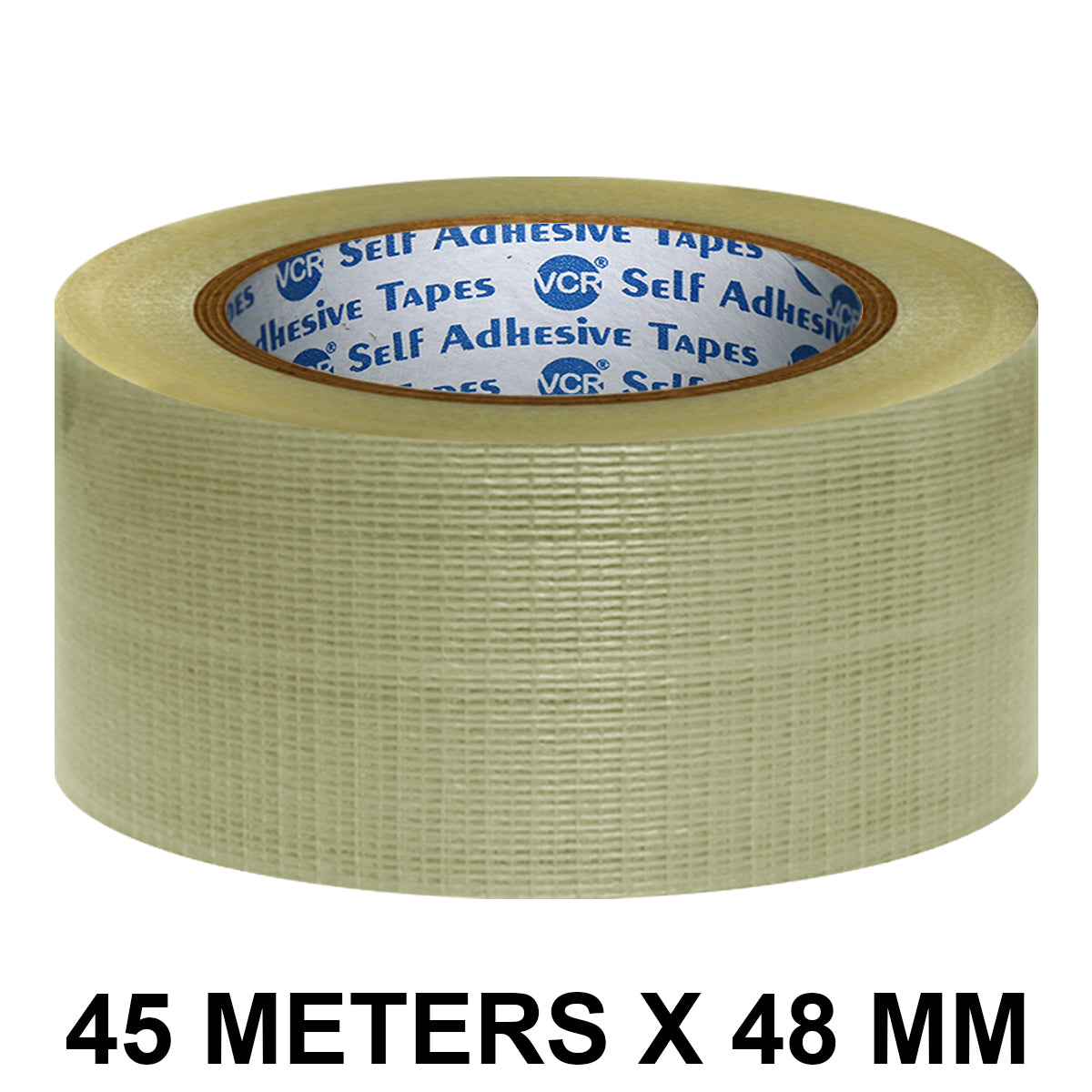 VCR cross filament tape roll for heavy duty packaging 45 m x 48 mm