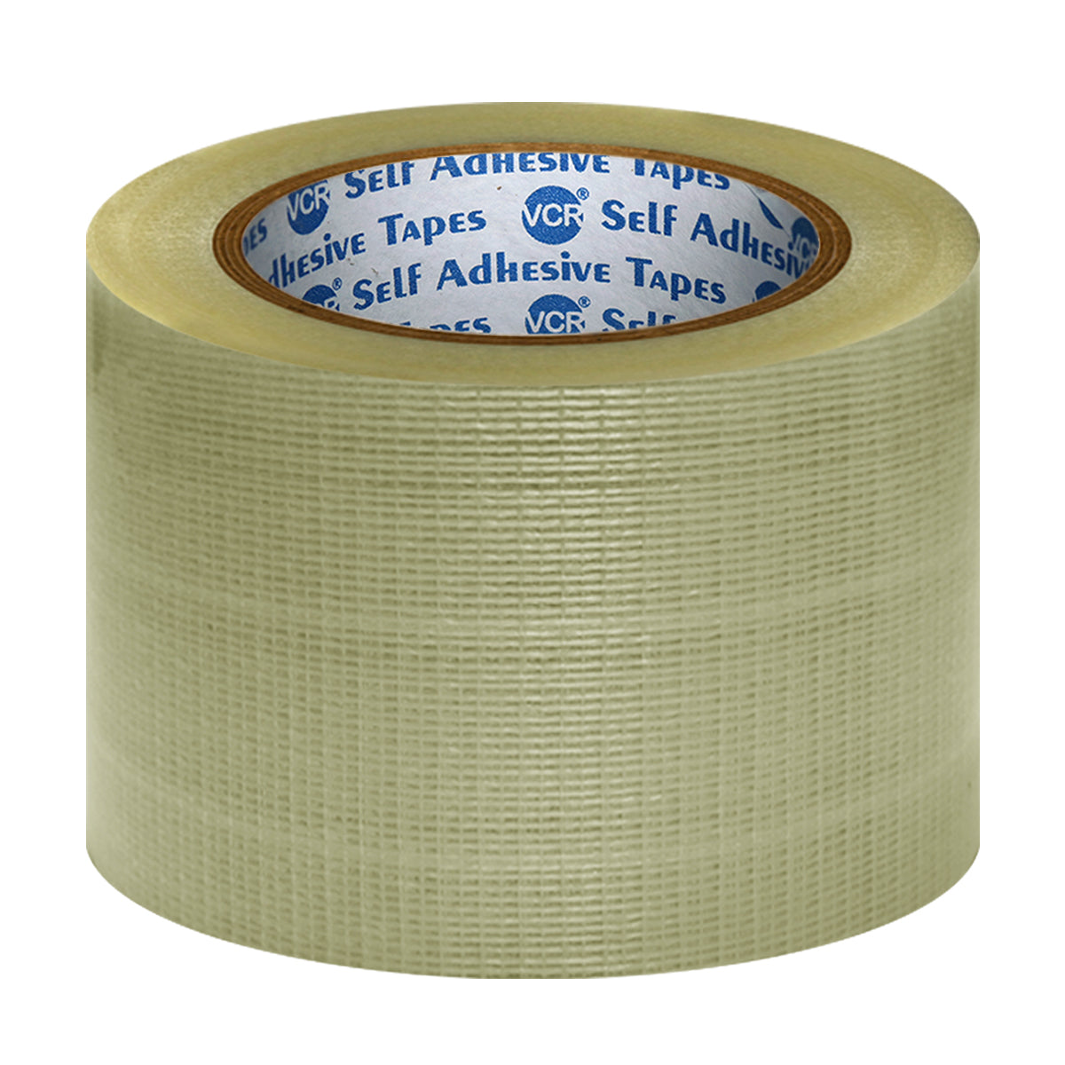 VCR reinforced filament tape with self adhesive backing 45m x 96 mm