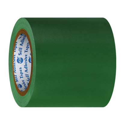 VCR Green Floor Marking Tape - 18 Meters in Length 120mm / 05" Width - Waterproof Social Distancing lane Marking Tape for Safety, Hazard and Caution Warnings