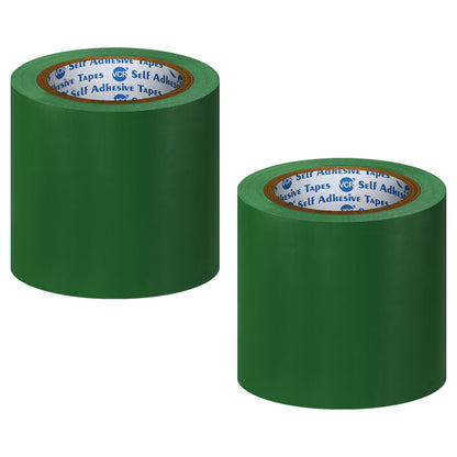 VCR Green Floor Marking Tape - 18 Meters in Length 120mm / 05" Width - Waterproof Social Distancing lane Marking Tape for Safety, Hazard and Caution Warnings