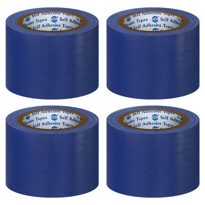 VCR Blue Floor Marking Tape - 18 Meters in Length 72mm / 03" Width - Waterproof Social Distancing lane Marking Tape for Safety, Hazard and Caution Warnings