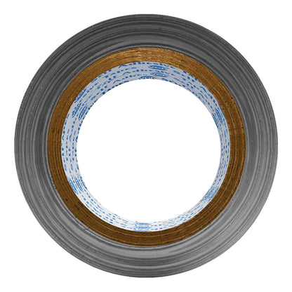 VCR Black & White Floor Marking Tape - 18 Meters in Length 72mm / 03" Width - Waterproof Social Distancing lane Marking Tape for Safety, Hazard and Caution Warnings