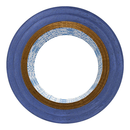 VCR Blue Floor Marking Tape - 18 Meters in Length 72mm / 03" Width - Waterproof Social Distancing lane Marking Tape for Safety, Hazard and Caution Warnings
