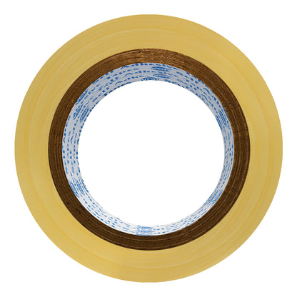 VCR Yellow Floor Marking Tape - 18 Meters in Length 48mm / 02" Width - Waterproof Social Distancing lane Marking Tape for Safety, Hazard and Caution Warnings