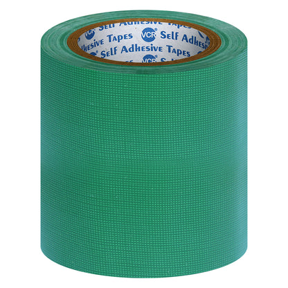 VCR Green Duct Tape - 18 Meters in Length 144mm / 6" Width - Strong Book Binding Tape - Waterproof Heavy Duty Duct Tape