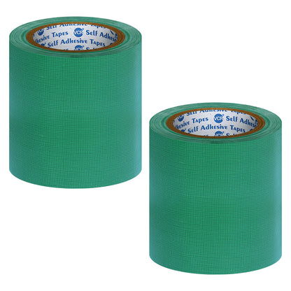 VCR Green Duct Tape - 18 Meters in Length 144mm / 6" Width - Strong Book Binding Tape - Waterproof Heavy Duty Duct Tape