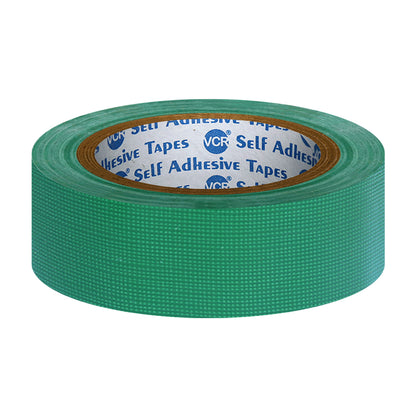 VCR Green Duct Tape - 18 Meters in Length 24mm / 1" Width - Strong Book Binding Tape - Waterproof Heavy Duty Duct Tape