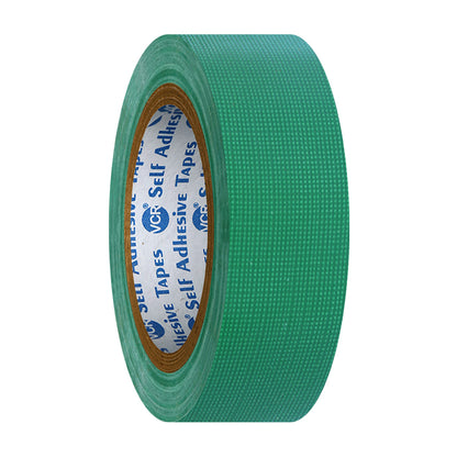 VCR Green Duct Tape - 18 Meters in Length 24mm / 1" Width - Strong Book Binding Tape - Waterproof Heavy Duty Duct Tape