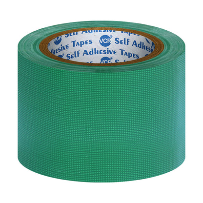 VCR Green Duct Tape - 18 Meters in Length 72mm / 3" Width- Strong Book Binding Tape - Waterproof Heavy Duty Duct Tape