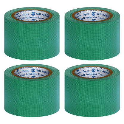 VCR Green Duct Tape - 18 Meters in Length 72mm / 3" Width- Strong Book Binding Tape - Waterproof Heavy Duty Duct Tape