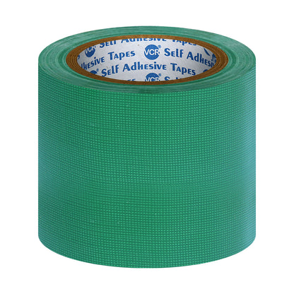 VCR Green Duct Tape - 18 Meters in Length 96mm / 4" Width - Strong Book Binding Tape - Waterproof Heavy Duty Duct Tape