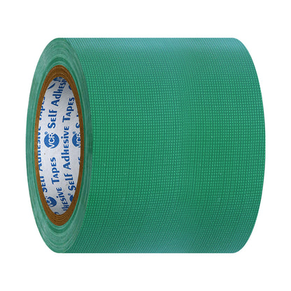 VCR Green Duct Tape - 18 Meters in Length 96mm / 4" Width - Strong Book Binding Tape - Waterproof Heavy Duty Duct Tape