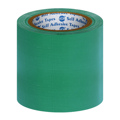 VCR Green Duct Tape - 18 Meters in Length 120mm / 5" Width - Strong Book Binding Tape - Waterproof Heavy Duty Duct Tape