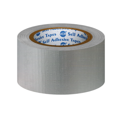 VCR Grey Duct Tape - 18 Meters in Length 48mm / 2" Width - Strong Book Binding Tape - Waterproof Heavy Duty Duct Tape